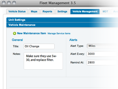 Run a Smarter Fleet with Maintenance Reminders and Reports